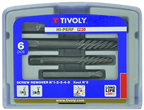 EXTRACTOR DE TORNILLOS SET 6 PZ 11110