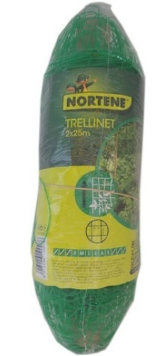 MALLA ENTUTORAR TRELLINET 2 X 25 M VERDE