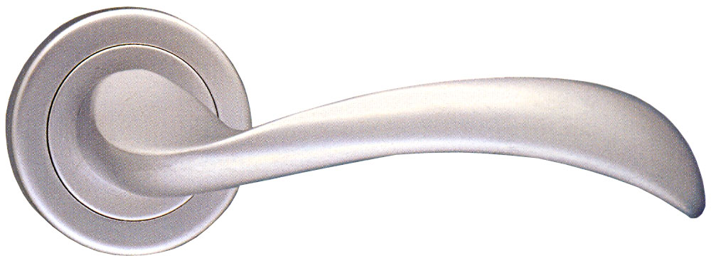 MANIVELA 8714/01F ROSETA LATON MATE