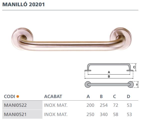 MANILLON ROSETA 50MM TUBO 20201-250MM 2
