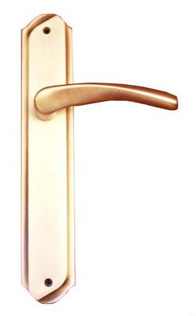 MANIVELA 4408/01C PLACA  CUERO INGLES