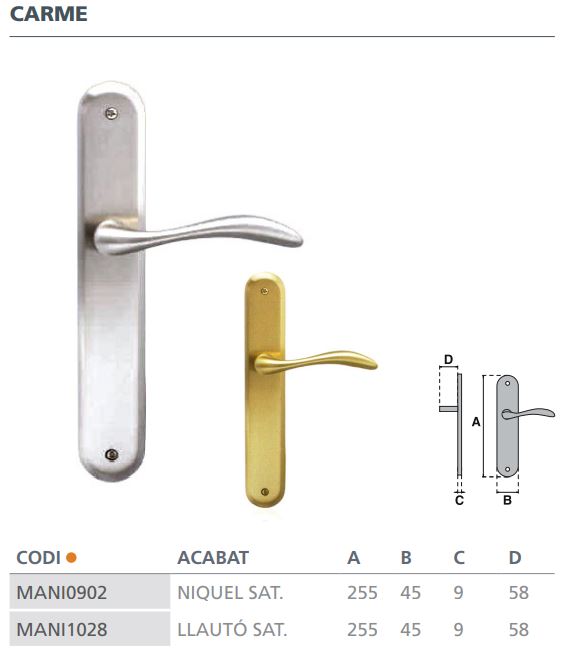 MANIVELA CARMEN NIQ.SAT. PLACA 63000104 2