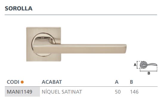 MANIVELA C/ROS SOROLLA 8008.10.25 NI/SAT 2