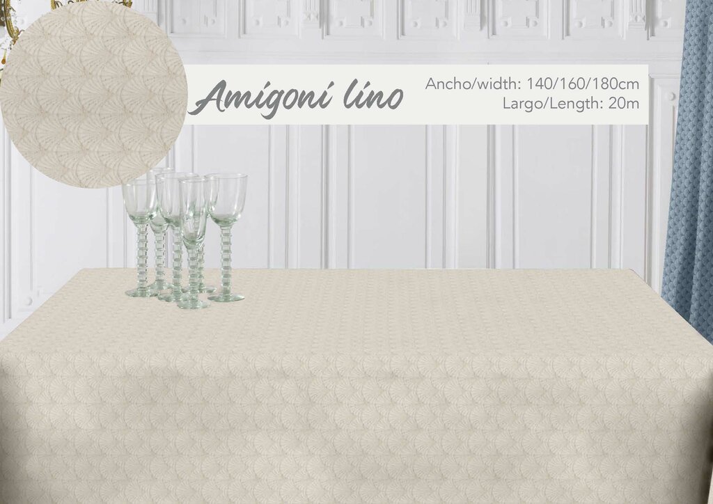 MANTEL LOUVRE JACQUARD 1.40 MTS. 2