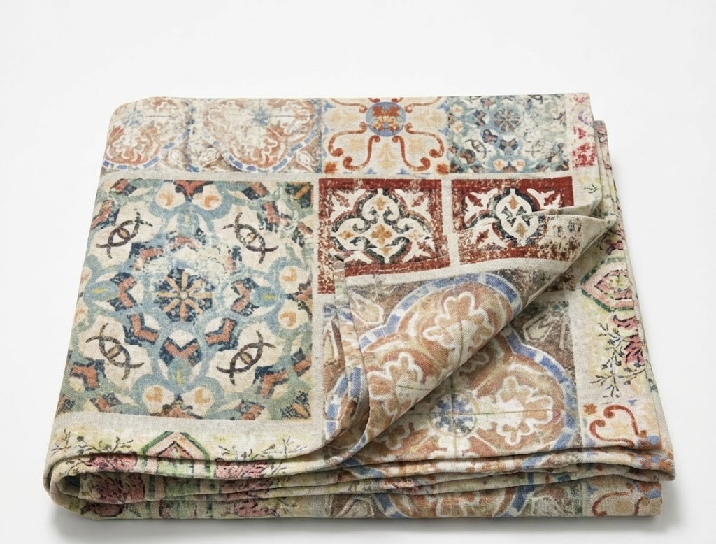 MANTEL TEFLON ETRUSCO 140x140