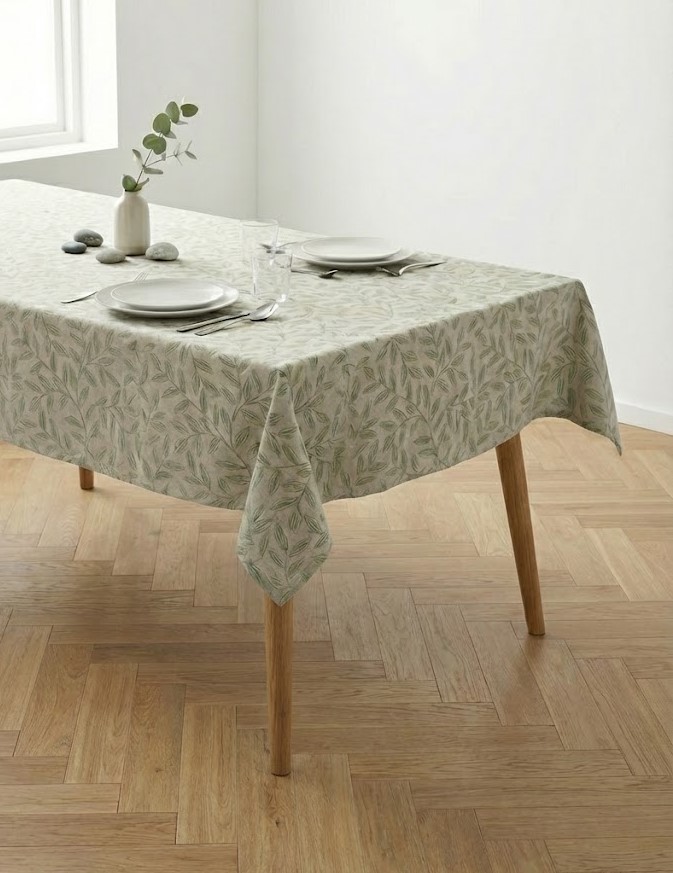 MANTEL TEFLON SALVIA VERDE A METRO 2