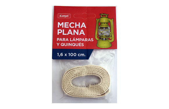 MECHA PLANAS PARA QUINQUES1,6 CMX1 M