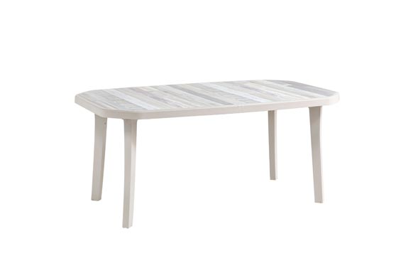 MESA RESINA MIAMI PATCHWOR165 X 100 CM