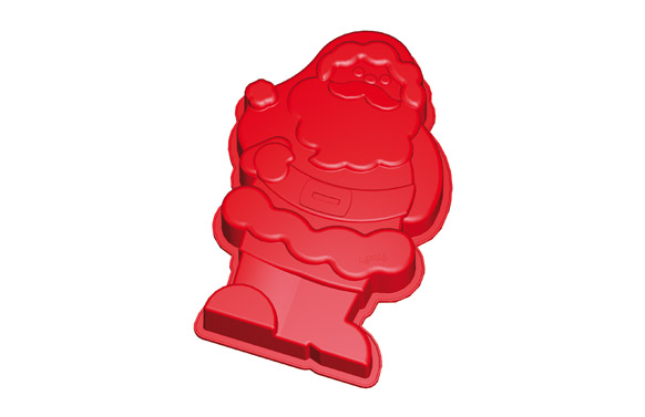 MOLDE PASTEL SILICONA LEKUE PAPA NOEL C*