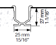 MTS. PERFIL INFERIOR 3594 KLEIN AL.NAT 2