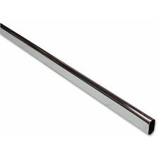 MTS. TUBO OVALADO CROMO 30X15X1