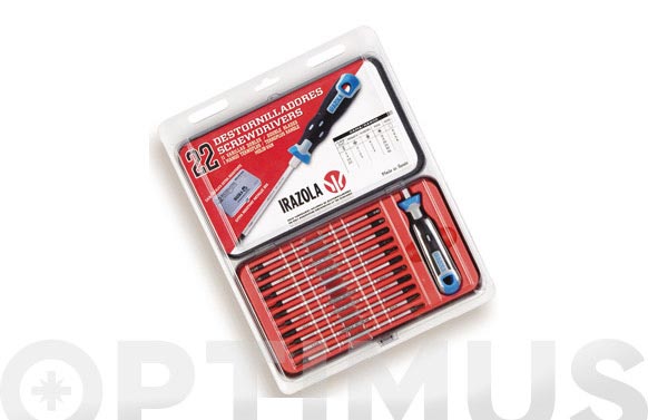 DESTORNILLADOR MULTIVARILL11 PIEZAS