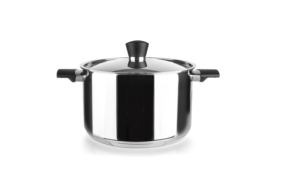 Olla con tapa acero inox svea