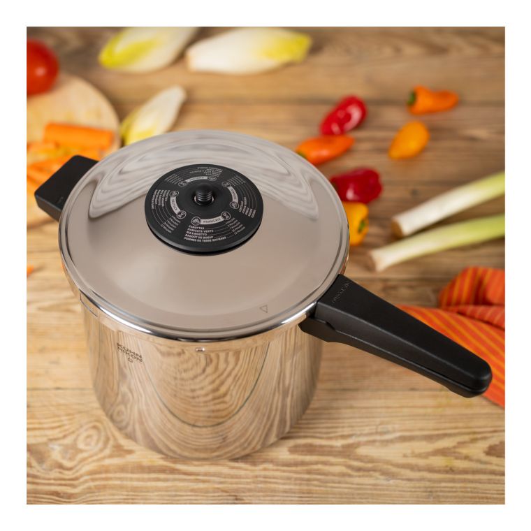 OLLA PRESION RAPIDA DUROMATIC 7L-22CM INDUCCION 30932 4