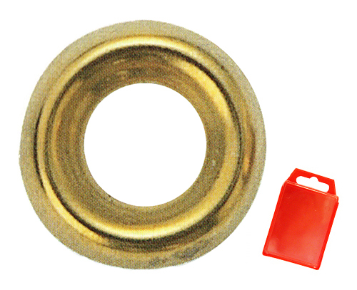 OVALILLO LATON PULIDO   13MM 1220123-20U