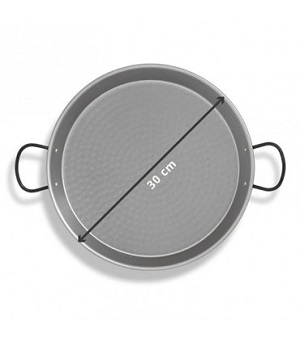 PAELLERA PULIDA 30 CM- 4 RACIONES REF. 1 10030 1