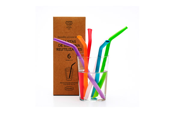 PAJITAS REUTILIZABLES DE SCOLORES SURTID