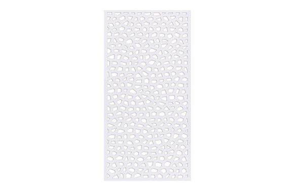 PANEL DECORATIVO MOSAIC   1 X 2 M BLANCO