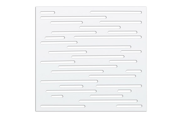 PANEL DECORATIVO NAUTIC   01X01M BLANCO
