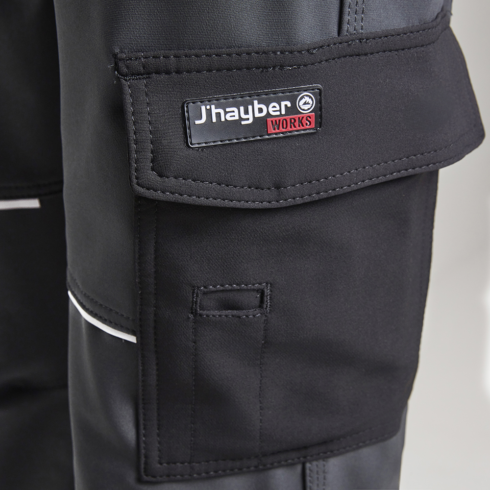 PANTALON J.HAYBER MONTANA GRIS-NEGRO XL 3