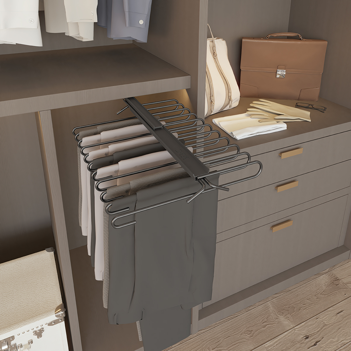 Pantalonero extraible reveantracita