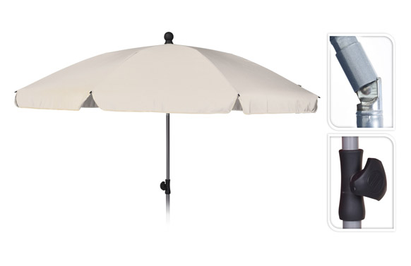 PARASOL PLAYA Ú 200 CM    BEIGE