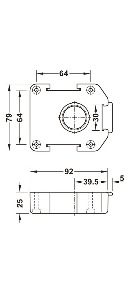 PATA COCINA AJUSTE 90/120MM AXILO ZOCALO 2