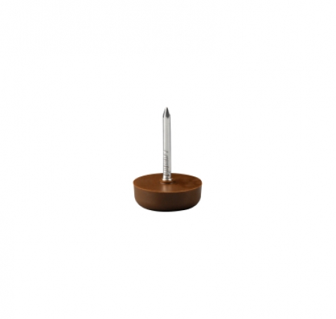 PATIN PARA PATAS MUEBLE   Ú 20 MM MARRON