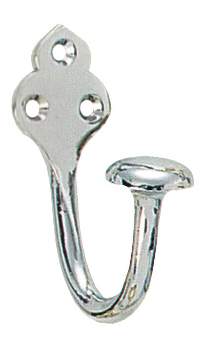 PERCHA ALFA CROMO BRILLO    4110020-1UN.
