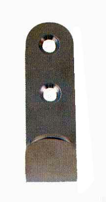 PERCHA SIMPLE 70X20 INOX   5005220  1UN.