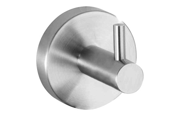 PERCHA BANO MURAL INOX    SERIE BOSIO