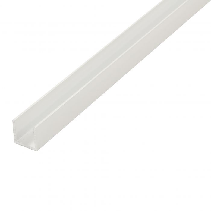 PERFIL U ALUMINIO 20X20-1M.PLATA  20688