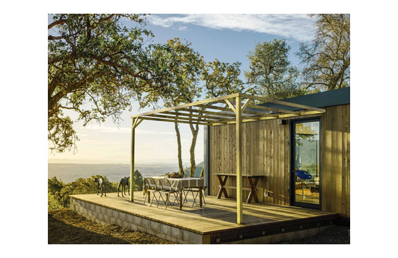 PERGOLA ADOSADA CARMEN    300 X 250 X H2