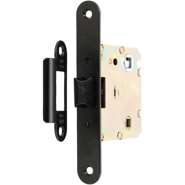 Picaporte unific redondo  2001-45 negro