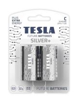PILA TESLA C SILVER+ LR14  2UN.7034-6354