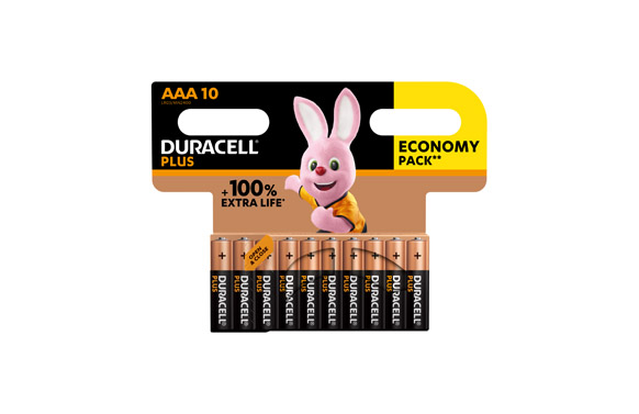 PILA ALCALINA PLUS        LR03 AAA BL10