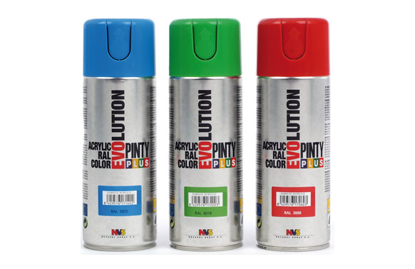 PINTURA SPRAY ACRILICA EVOLUTION 270 CC RAL 2004 NARANJA BRILLO 239 1