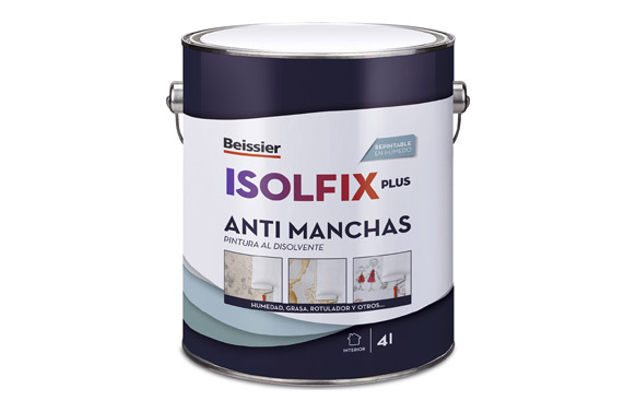 Pintura antimanchas isolfix plus
