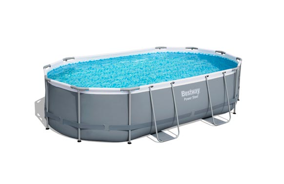 PISCINA OVALADA DESMONTABL488X305X107CM