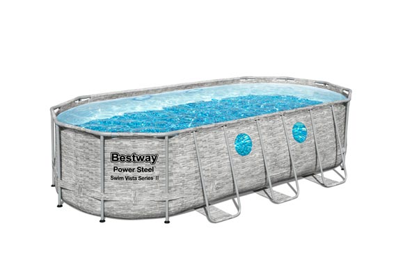 PISCINA OVALADA DESMONTABL549X274X122CM