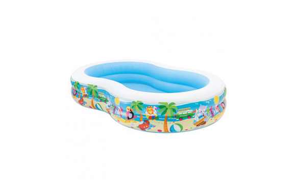 PISCINA HINCHABLE INFANTIL PARADISE 640L