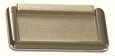 PLACA CON ASA             CROMO Y PLATA