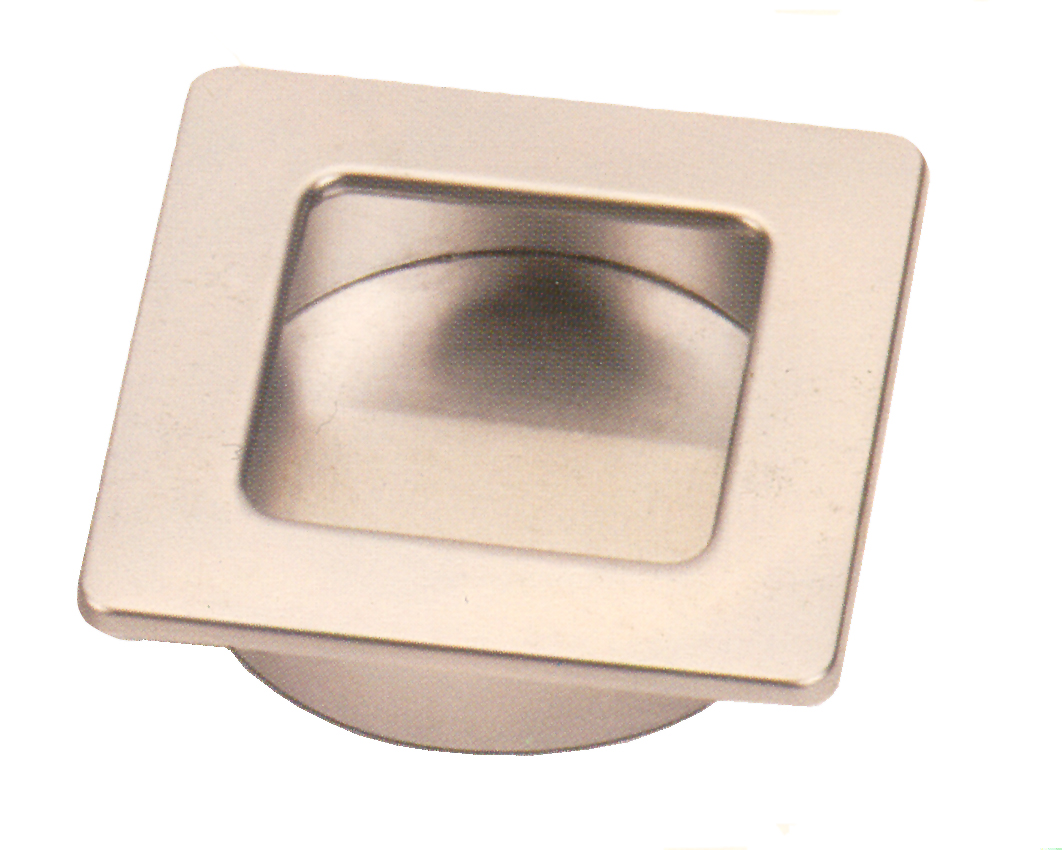 PLACA TIRADOR 3600 CROMO MATE