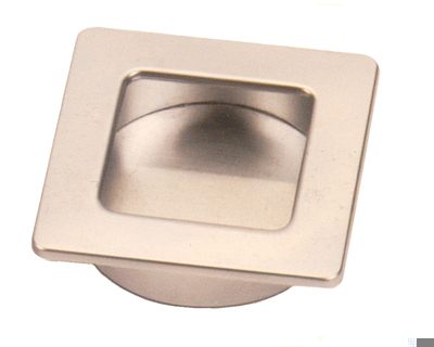 Placa tirador 3560 cromo mate