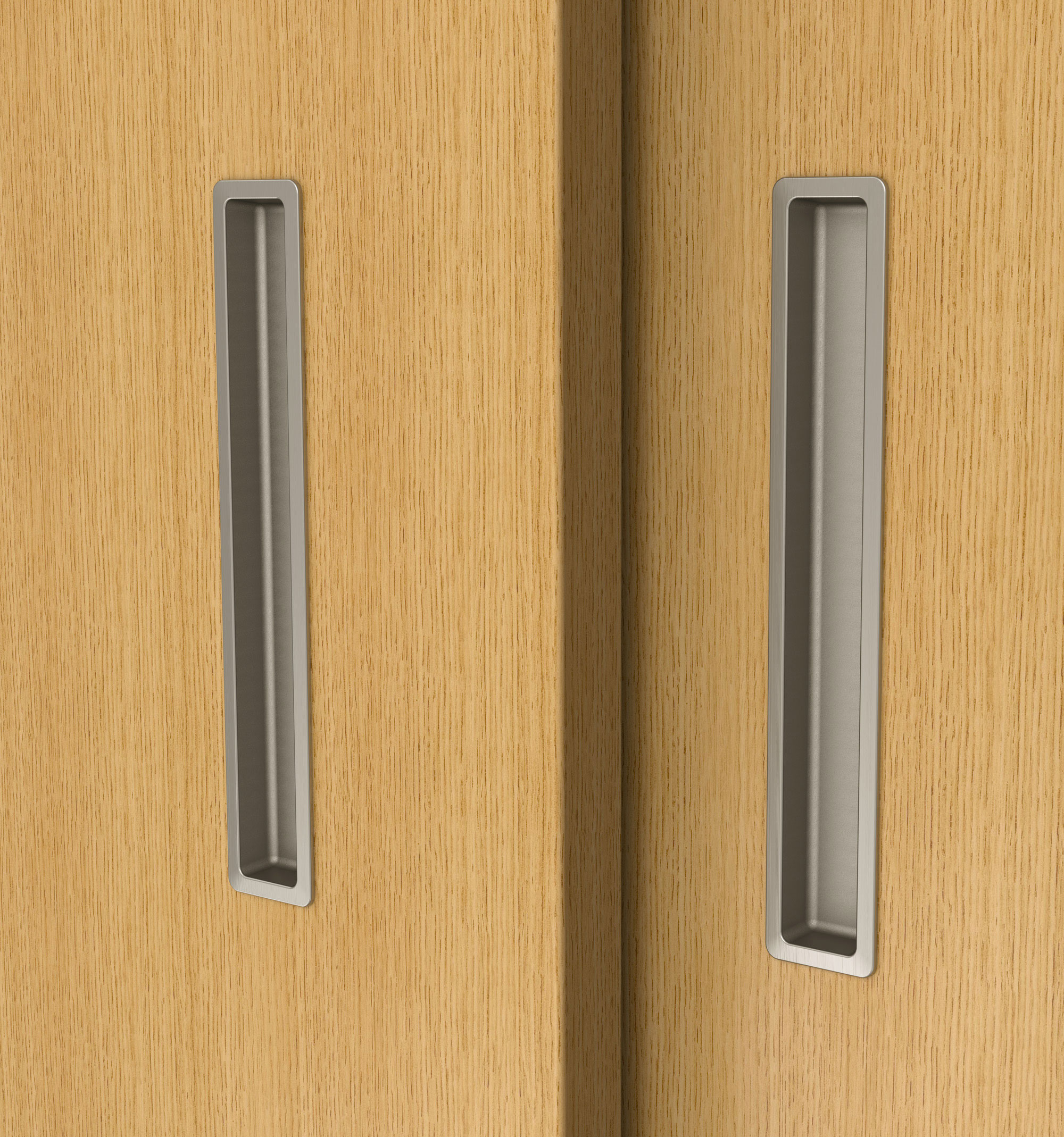 PLACA ENCASTAR  3542038 NIQUEL CEPILLADO