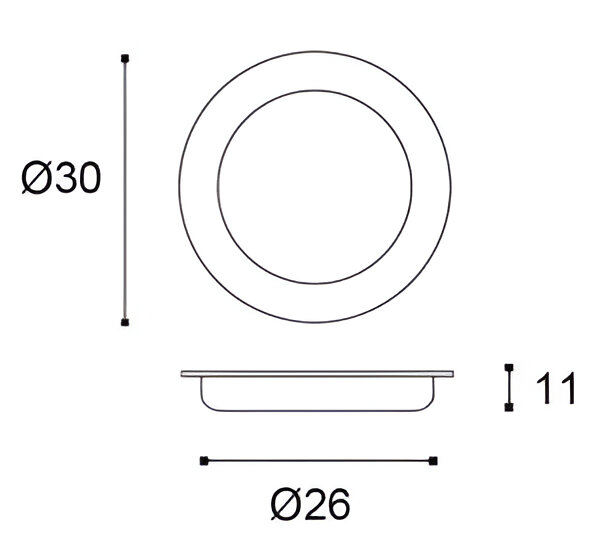 PLACA TIRADOR 3512 032 NEGRO MATE 2