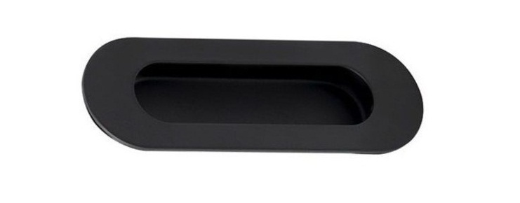 PLACA TIRADOR 3921 032 NEGRO MATE