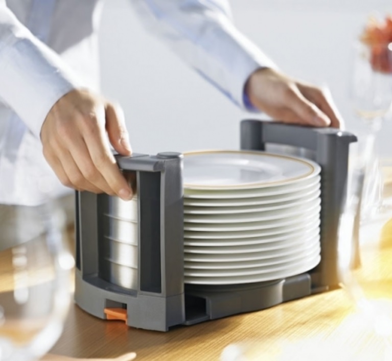 PLATERO GRIS ZTH.0350 BLUM (UNIDAD)