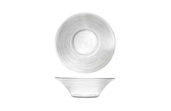 PLATO VIDRIO CIRCLE       BOL/ENSALADERA