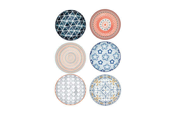 PLATO PORCELANA COUPE DECOHONDO-21 CM SU